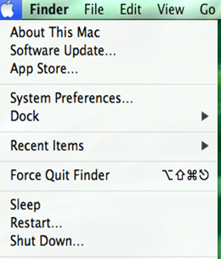 Apple Icon on Menu Bar
